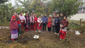 पोखरा १४, मझेरीपाटनमा, मझेरी विश्वकर्मा समाजद्वारा भवन निर्माण शुभारम्भ