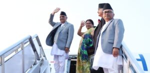 प्रधानमन्त्री केपी शर्मा ओली चीन भ्रमण सकेर स्वदेश फर्किए