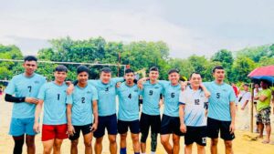ओखलढुंगा युवा क्लबद्वारा आयोजित खुला भलिबल प्रतियोगिता : गोर्खाली भलिबल टिम विजेता