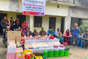 सद्भाव युवा समाज कतारले गर्यो कञ्चनपुरको दशरथ आधारभूत विद्यालयका विद्यार्थीलाई शैक्षिक सामाग्री सहयोग….